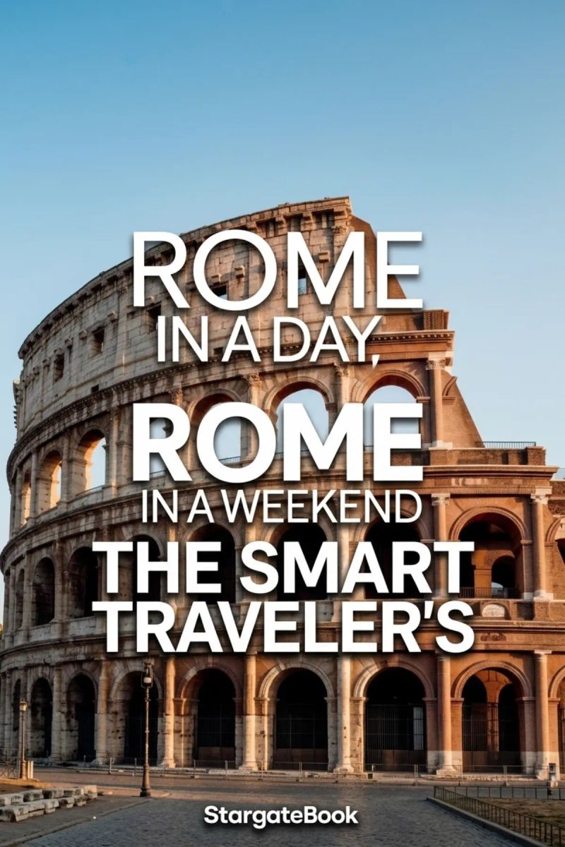 Rome in a Day, Rome in a Weekend
