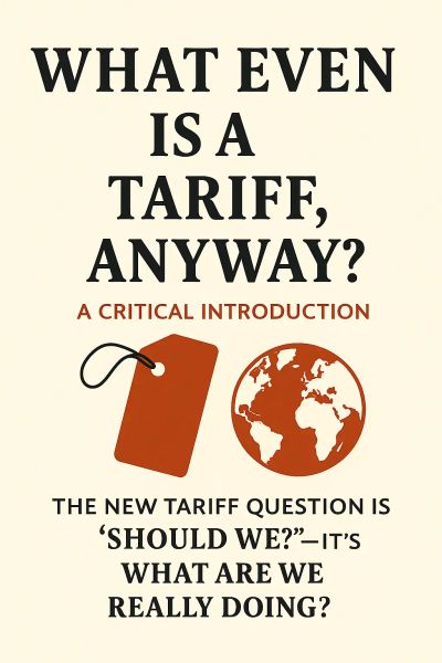 What Even Is a Tariff, Anyway?