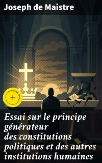 Essai sur le principe générateur des constitutions politiques et des autres institutions humaines