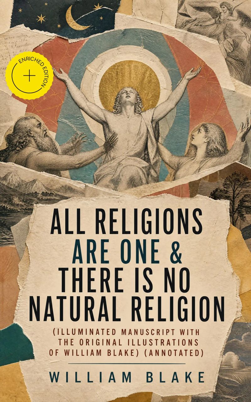 All Religions Are One & There Is No Natural Religion (Illuminated Manuscript with the Original Illustrations of William Blake) (Annotated)